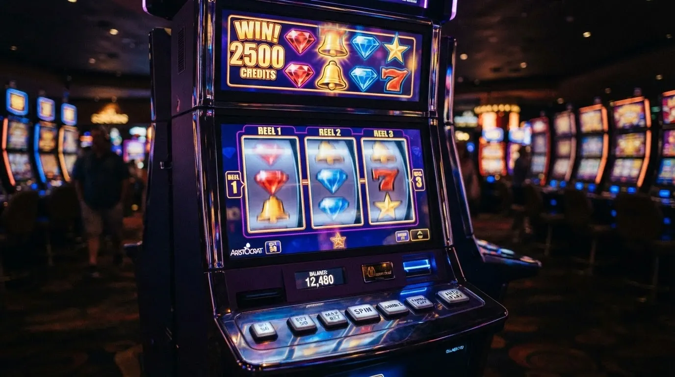 A grid of popular pokie title cards including Big Bass Bonanza, Gates of Olympus and Book of Dead